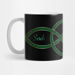 Serch Bythol Celtic Symbol Mug